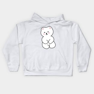 cute little bear Kids Hoodie